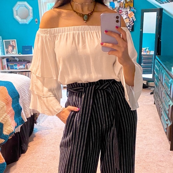 Ella Moss Stella Off The Shoulder Top - Picture 3 of 10